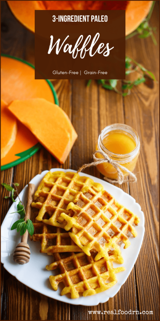 3-Ingredient Paleo Waffles | Real Food RN