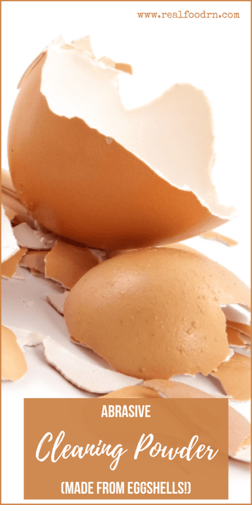 Abrasive Cleaning Powder (made from eggshells!) | Real Food RN
