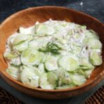 Low Carb Creamy Cucumber Salad | Real Food RN