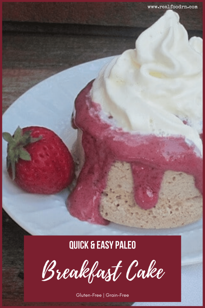 Paleo Breakfast Cake | Real Food RN