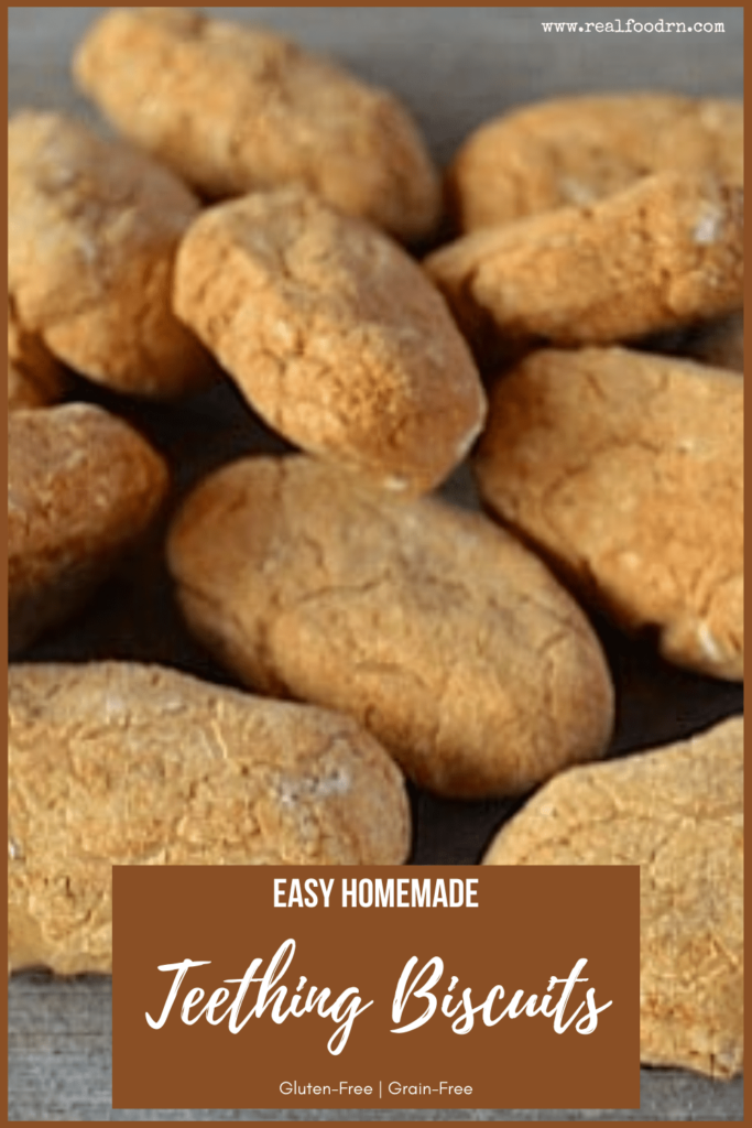 Easy Homemade Grain Free Teething Biscuits | Real Food RN