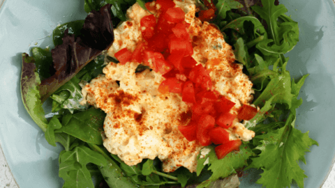 Low Carb Marinated Tomato & Egg Salad | Real Food RN