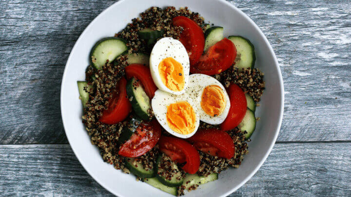 Hearty & Flavorful Mixed Quinoa & Cucumber Salad | Real Food RN