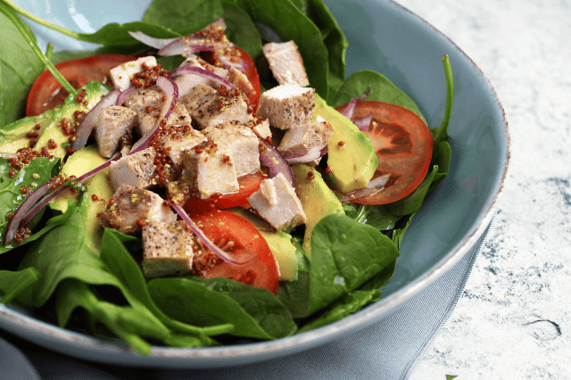 Keto Pork & Avocado Salad | Real Food RN