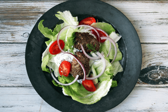 Low Carb Greek Gyros Salad | Real Food RN