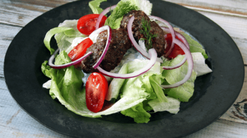 Low Carb Greek Gyros Salad | Real Food RN