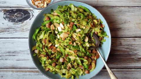 Low Carb Stir-Fry Styled Greens with Bacon | Real Food RN