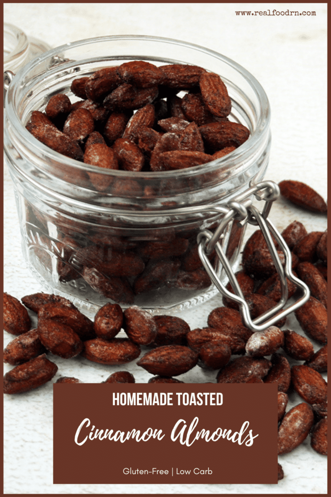 Homemade Toasted Cinnamon Almonds | Real Food RN