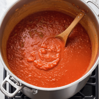 Homemade Tomato Sauce with Fresh Tomatoes - Real Food RN