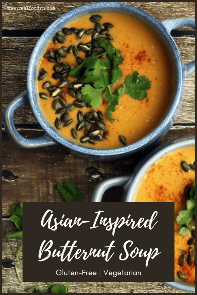 Asian-Inspired Butternut Soup | Real Food RN