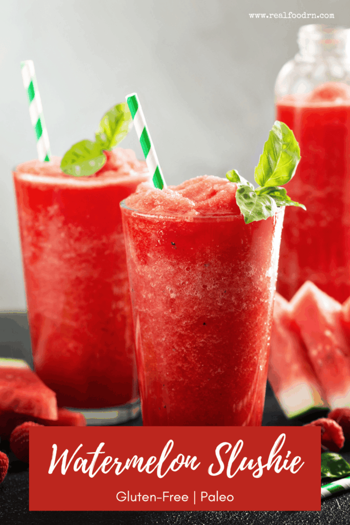 Watermelon Slushie | Real Food RN
