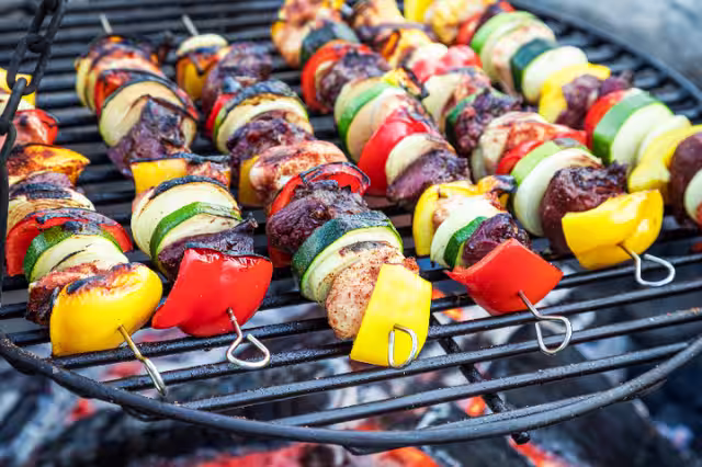 Marinated Steak and Veggie Kabobs | Real Food RN