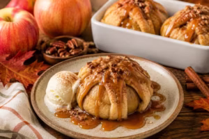 Gluten-Free Caramel Apple Dumplings