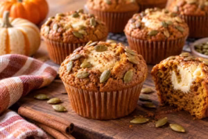 Copycat Starbucks Pumpkin Cream Cheese Muffins (Gluten-Free, Grain-Free)